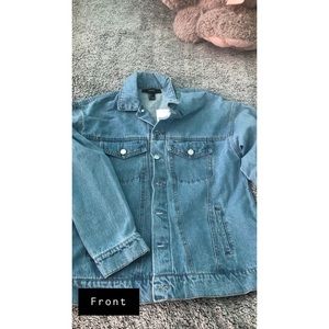 Forever 21 Brand new oversize blue denim jacket